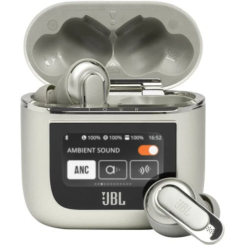 JBL Tour Pro 2 Noise Cancellation Earbuds - Champagne