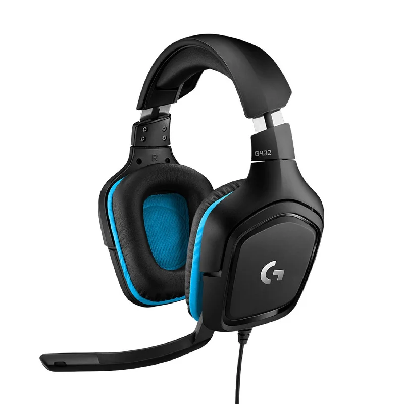 Logitech G - G432 Wired 7.1 Surround Sound Gaming Headset