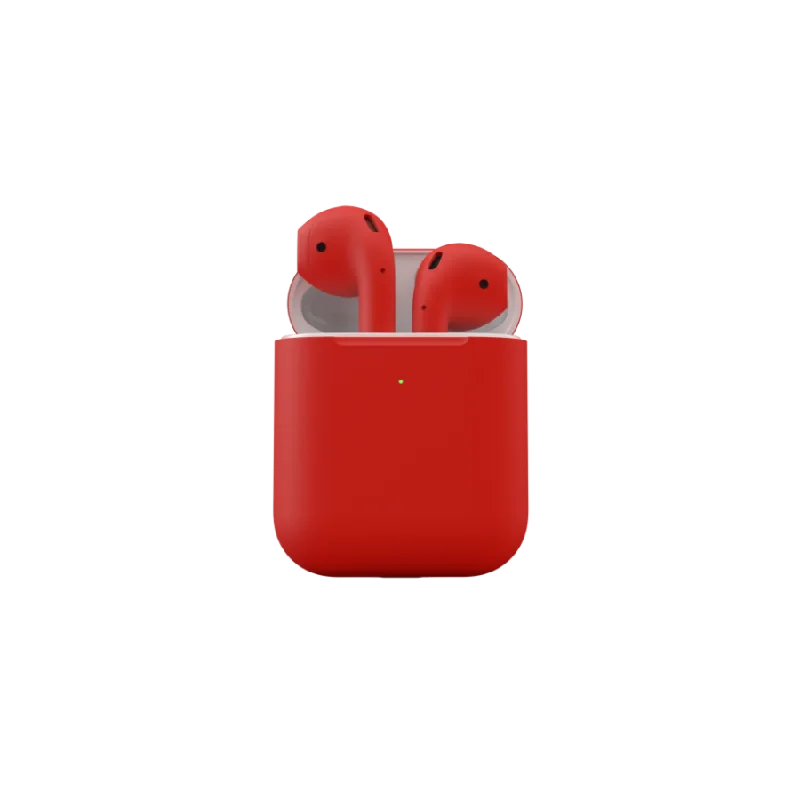 Merlin Craft Apple Airpods 2 Wireless Red Matte