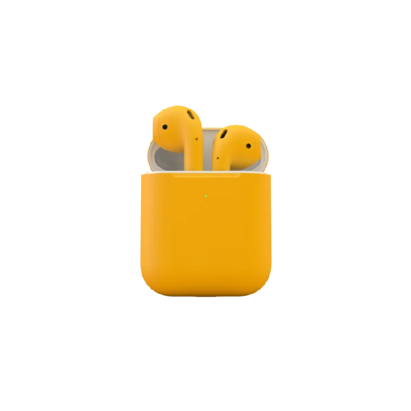 Merlin Craft Apple Airpods 2 Wireless Yellow Matte