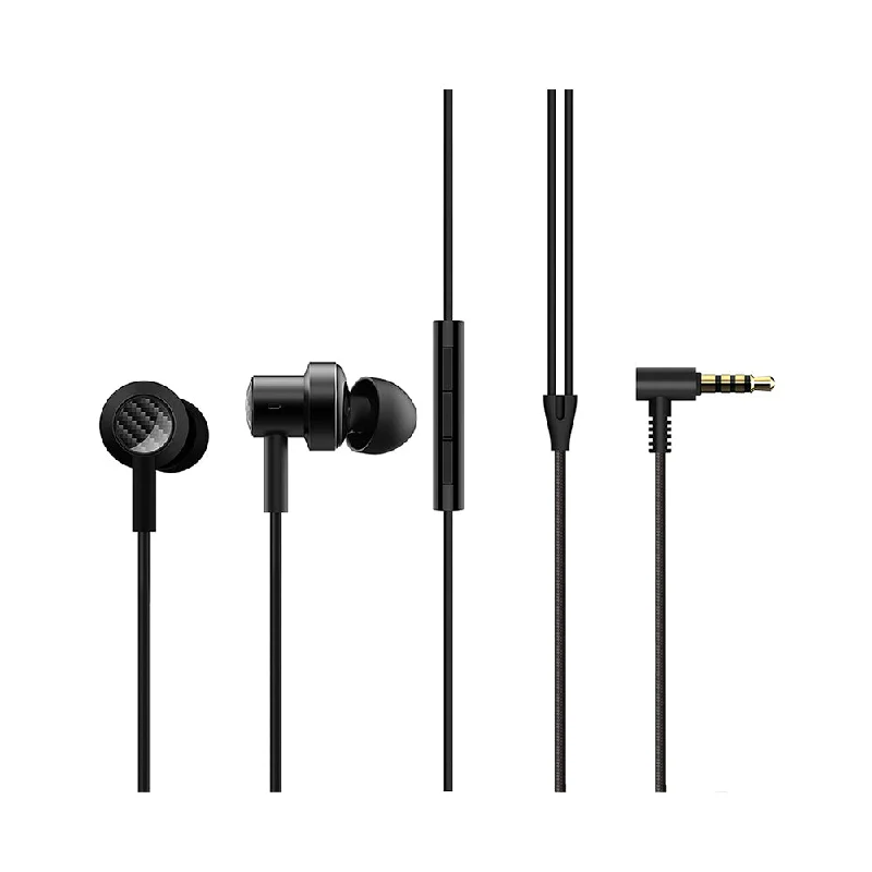 Mi Dual Driver Wired in Ear Earphones with Mic (Black)