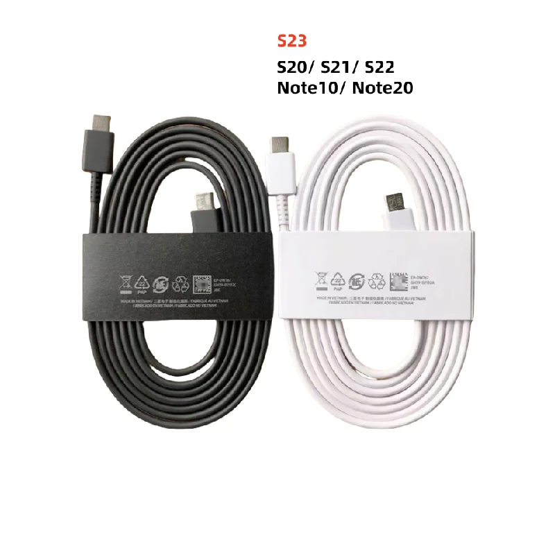 S23 USB C to C cable for Samsung phones