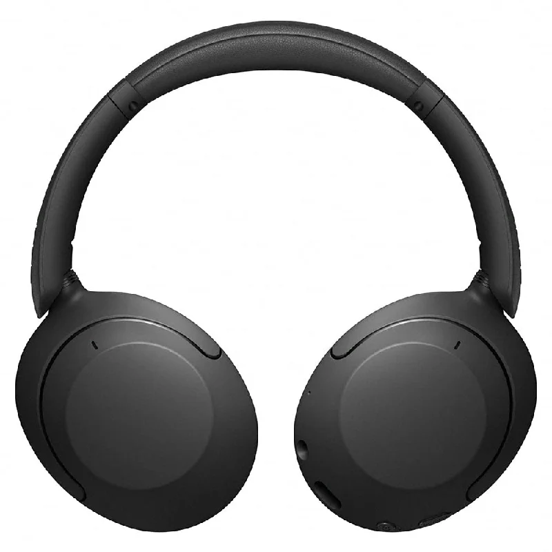 Sony WH-XB910N Extra BASS Noise Cancellation Headphones Wireless Bluetooth Over The Ear  (Black, Blue)