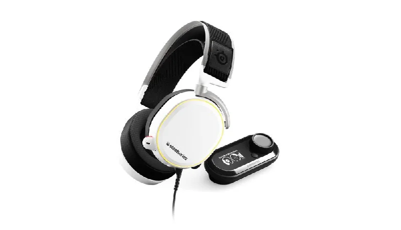 Steelseries Arctis Pro + GameDAC Headset Wired Head-band Gaming White