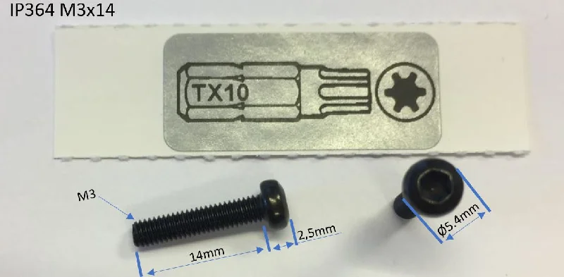 M3 x 14MM Machine Screw