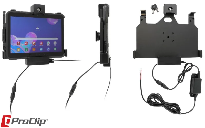 Vehicle Cradle - Key Lock, Hard Wired Connection, OtterBox uniVERSE