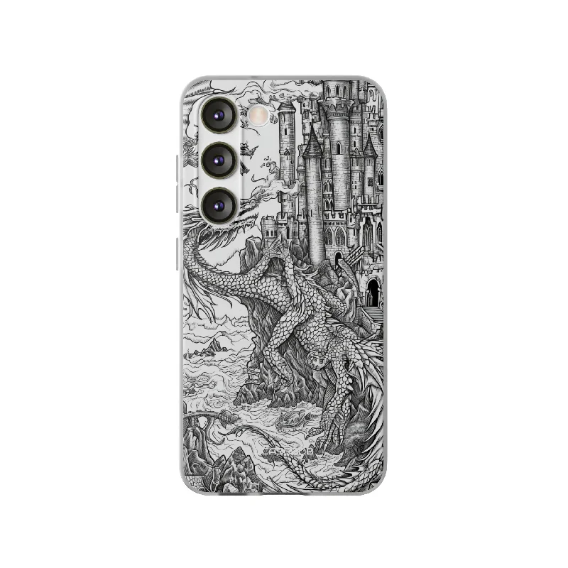 Dragon's Ascent | Flexible Phone Case for Samsung Galaxy