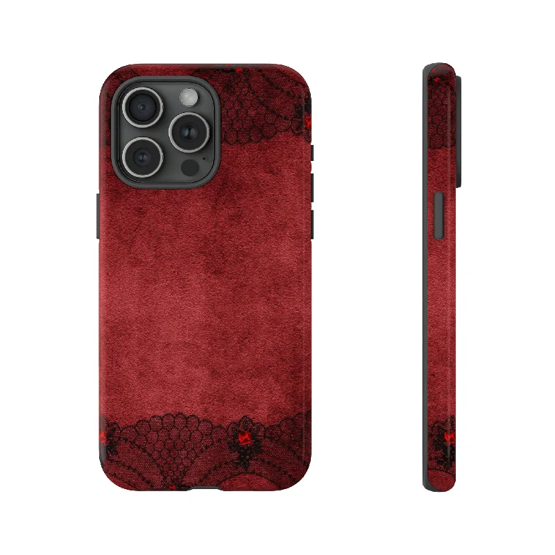 Flutterse Gothic Flower - Protective Phone Case