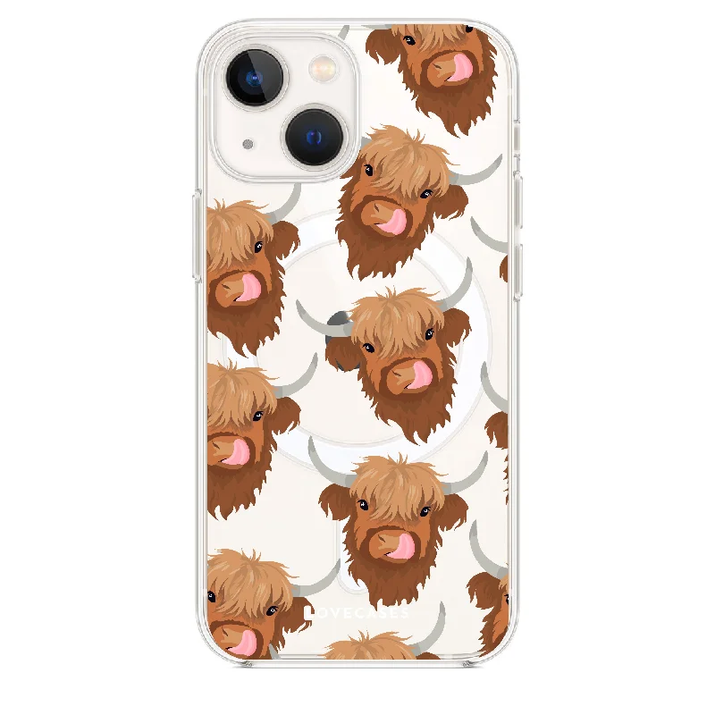 Henry the Highland Cow Clear Tough Case