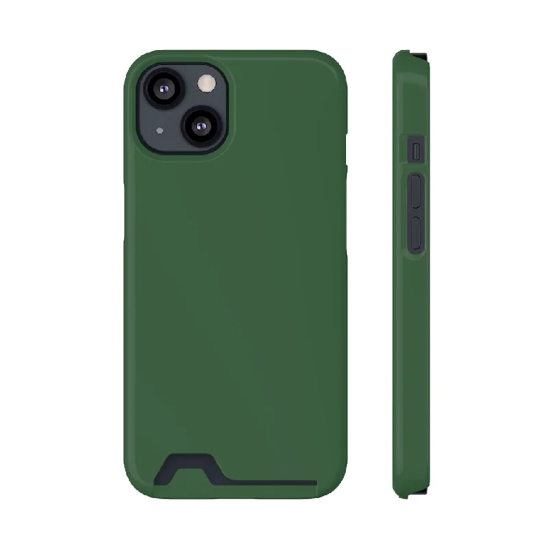 Hunter Green iPhone Case (Card)