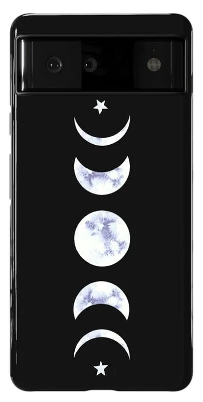 It's Just a Phase | Marble Moon Google Pixel Case