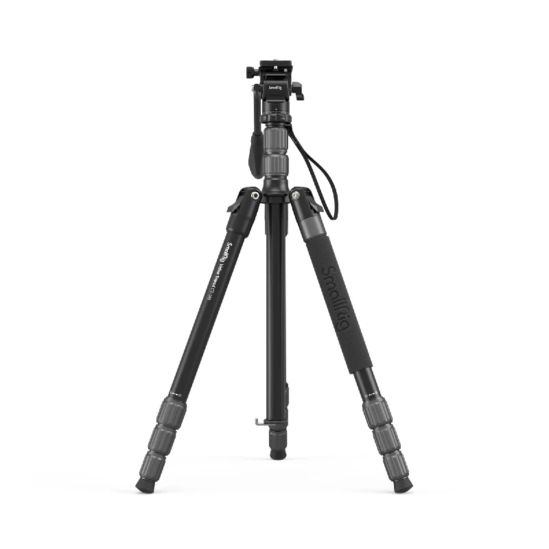 SmallRig CT180 4-Section Aluminum Video Tripod with Mini Fluid Head 3760