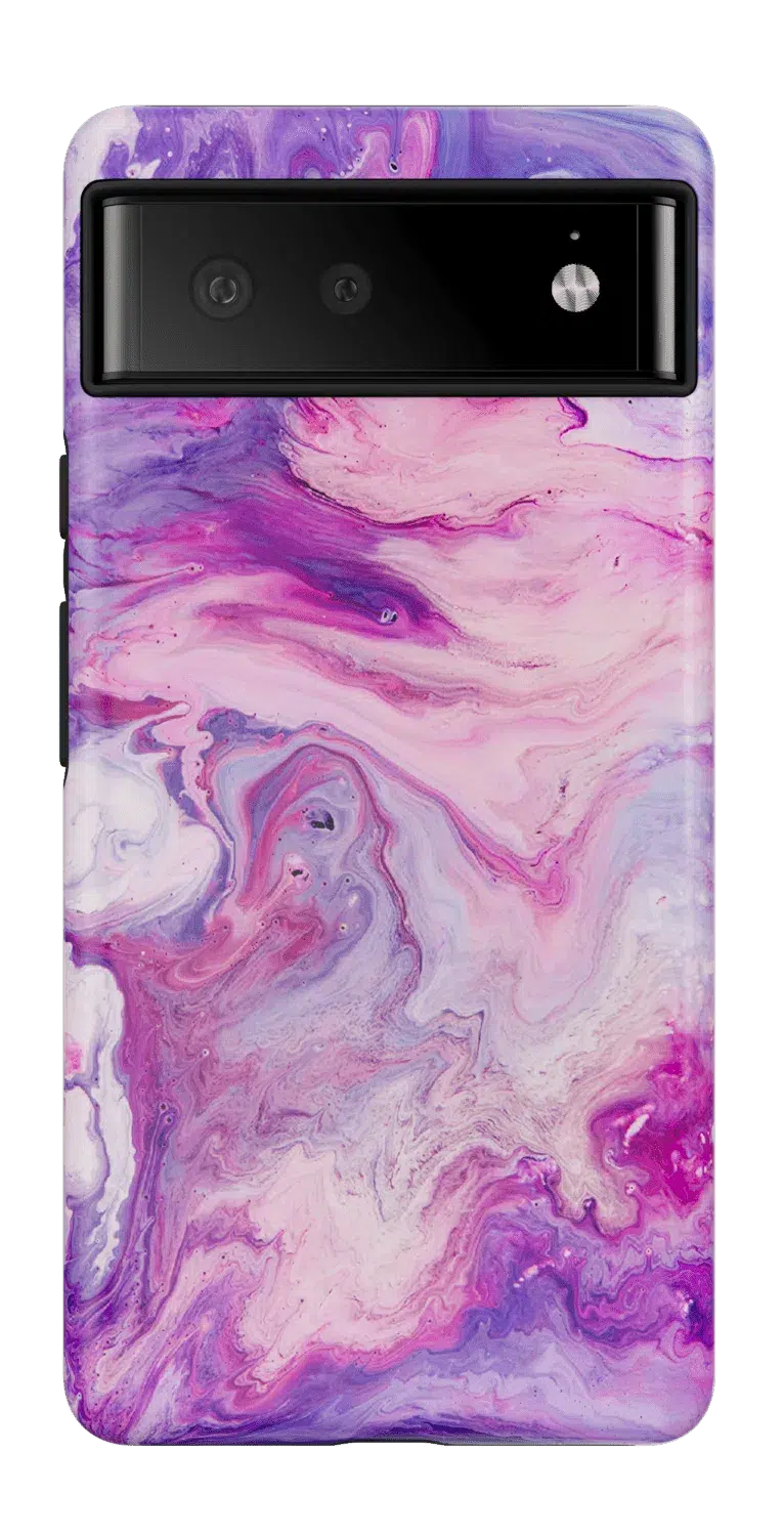 Tie Dying Over You | Purple Marble Google Pixel Case