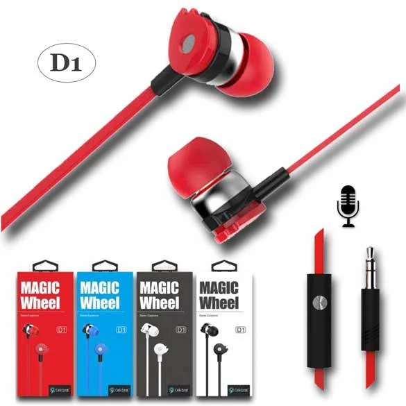 wholesale Celebrat Magic Wheel D1 Earbuds with Mic