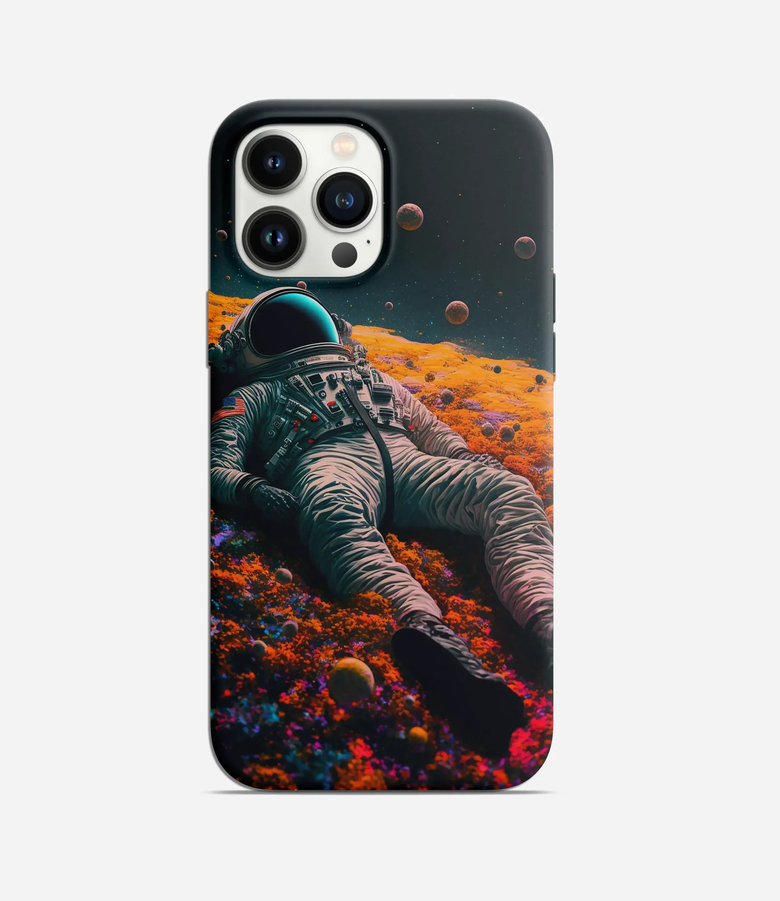 Astronaut In Garden Phone Case