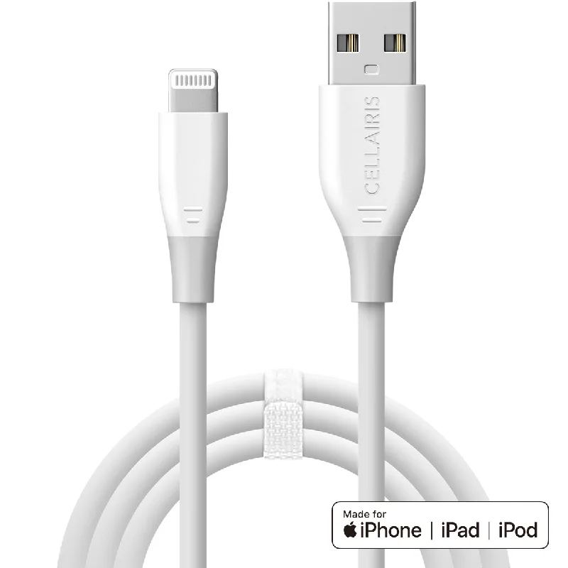 Charge Cable - 6FT USB-A to MFi Lightning White (C89 Chip) Cables