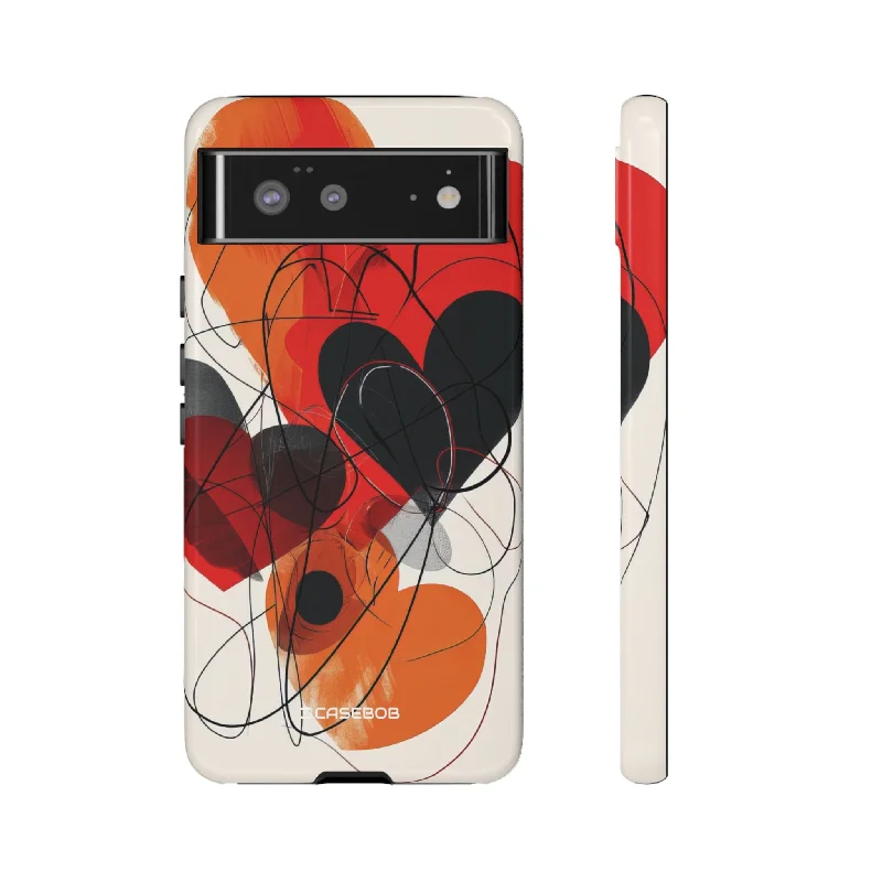 Fiery Hearts - Phone Case for Google Pixel