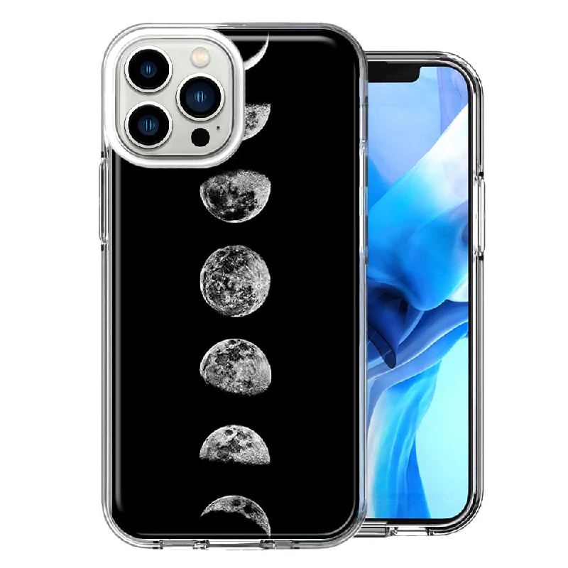 For Apple iPhone 15 Pro Max Moon Transitions Double Layer Phone Case Cover