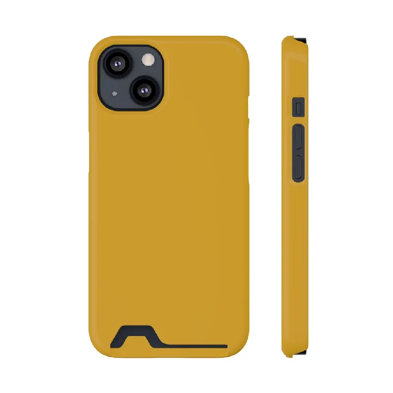 Goldenrod iPhone Case (Card)