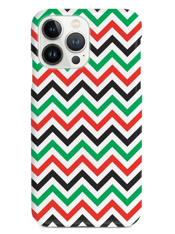 Kwanzaa Chevron Pattern Case