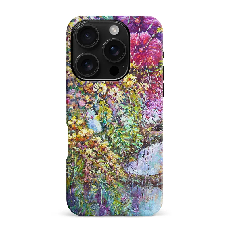 Mystical Painted Flowerbed Phone Case