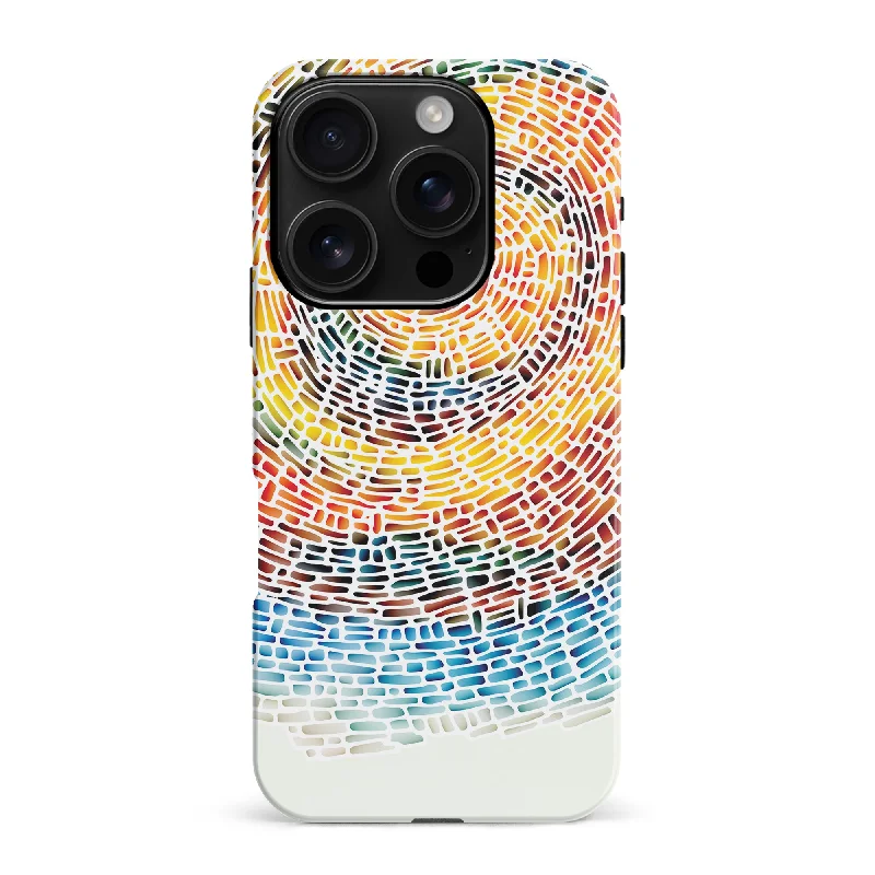 Whirlwind of Color Abstract Phone Case