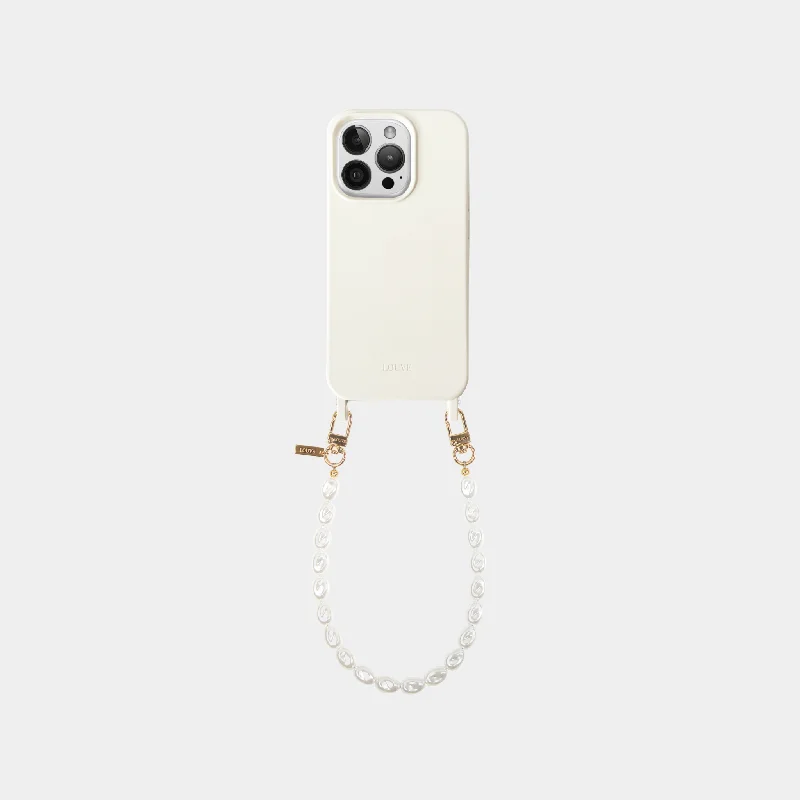 Off-White Phone Case + Pearl Wristlet | As Seen in Emily in Paris