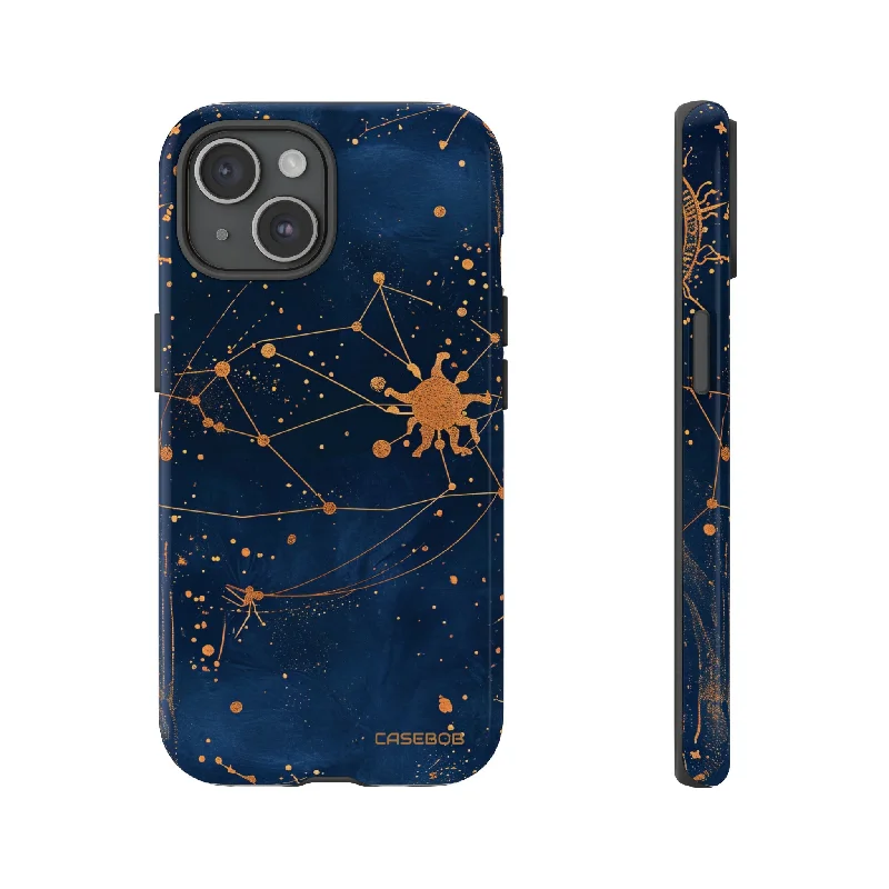 Zodiac Splendor Unveiled - Protective Phone Case