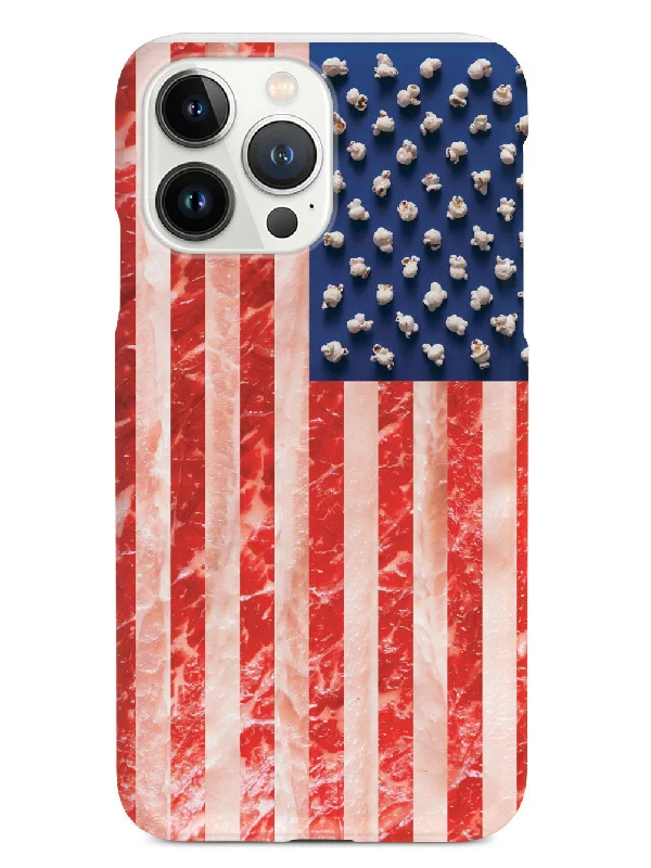 American Food Flag - Black Case