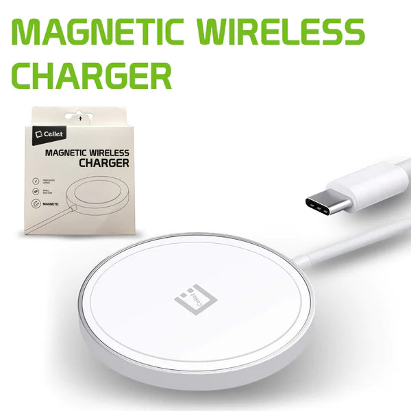 Wireless Charger #198 = 15 Watt Fast Charging Magnetic Wireless Charger