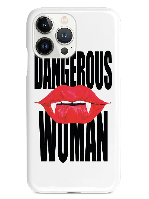 Dangerous Woman - Vampire Fangs - White Case