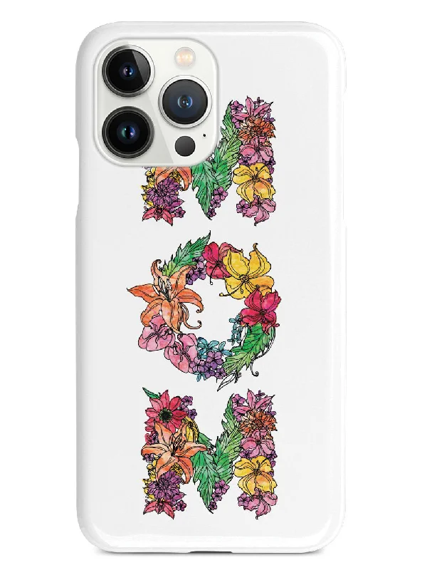 Floral MOM  - White Case