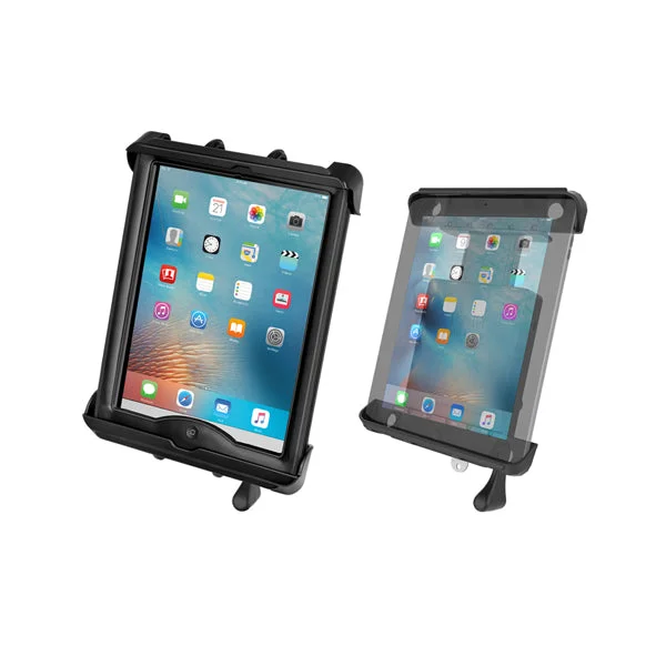 RAM Tab-Lock™ 10" Tablets iPad 1-4 w/ LifeProof Nuud & Lifedge Case Cradle (RAM-HOL-TABL-LGU)