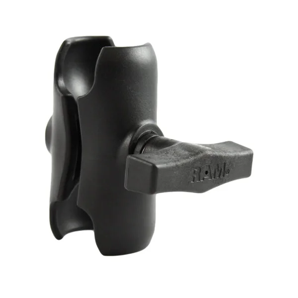 RAM Composite Short Double Socket Arm for C Size 1.5" Balls (RAP-201U-B)