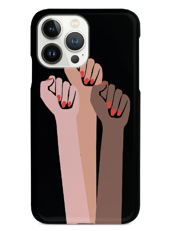 Women Unite! Women's March Solidarity Design - Black Case